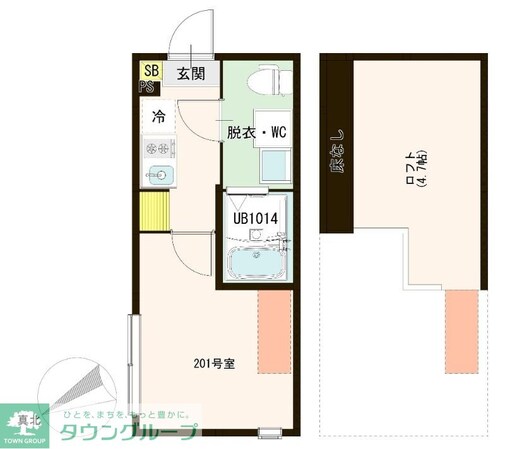 パインリーフの物件間取画像